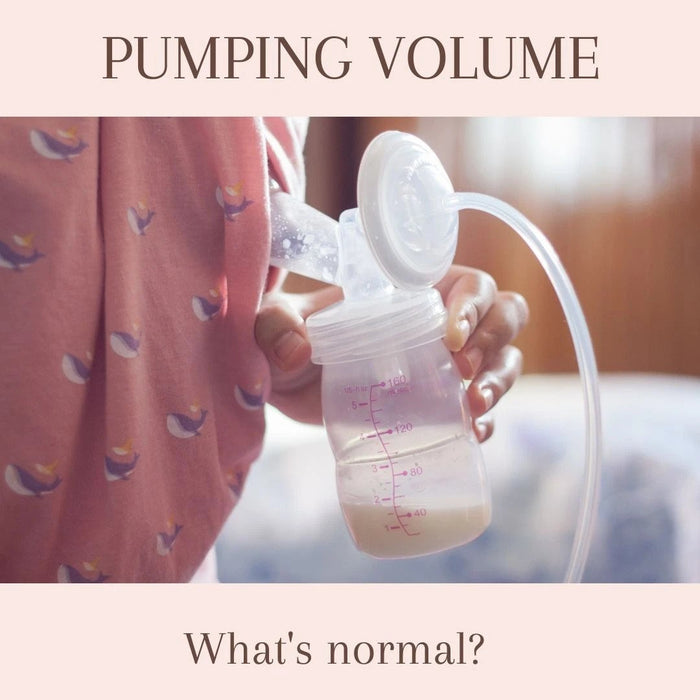 Pumping Volume- what's normal?